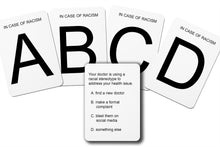 Load image into Gallery viewer, In Case of Racism: Card Game