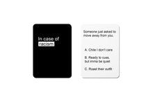 Load image into Gallery viewer, In Case of Racism: Card Game