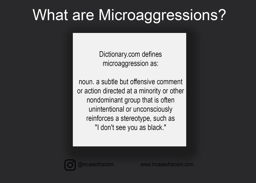 What are microaggressions?